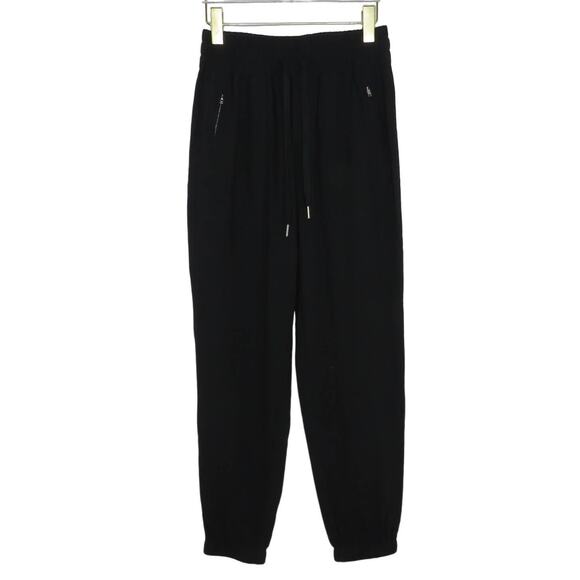 Halara Black High Rise Jogger Sweatpants Small - Picture 3 of 11
